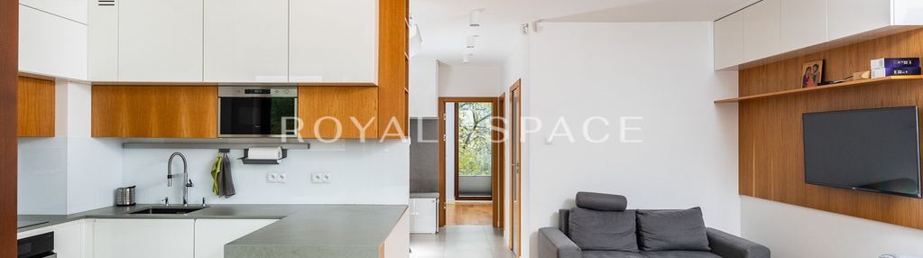 Dwupoziomowy apartament z tarasem | twardowskiego