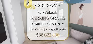 ✅gotowe w wakacje✅parking w cenie✅200m mpk✅0%pcc✅