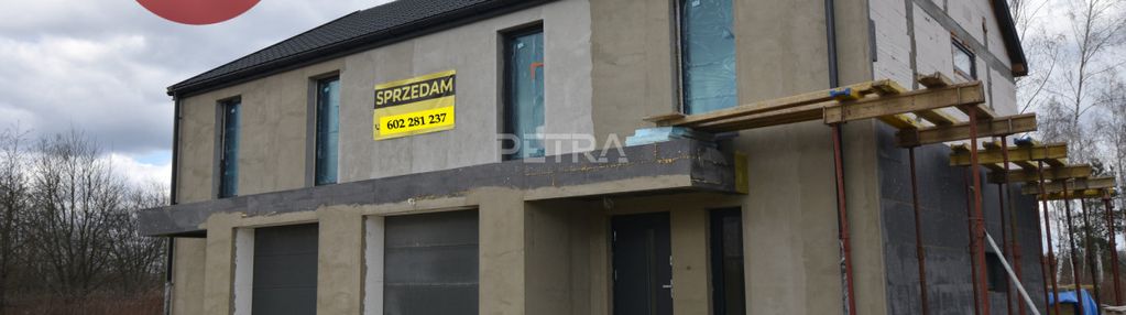 Pół bliźniaka 5 pokoi-123m2 działka 500 m2