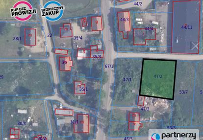 Działka budowlana objęta mpzp 1064m2 blisko tczewa