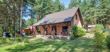 Dom letniskowy w środku lasu gm. żarki