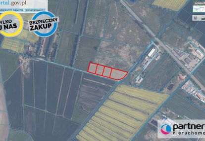 4 działki pod składy/magazyny. od 3000m2 do 5665m2
