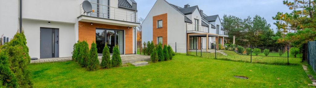 Komfortowy bliźniak z garażem i ogrodem