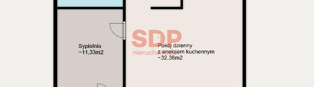 2- pokojowe mieszkanie przy sky tower, w nowej inwestycji - rezerwacja