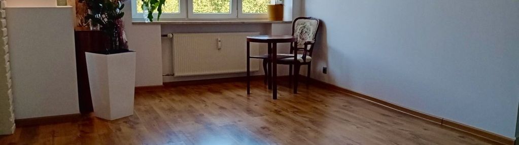 Dwa przestronne pokoje, 54 m2.