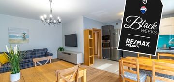 3 pokoje, 2 balkony, nowoczesne, umeblowane