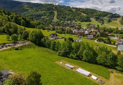 Działka w beskidach.