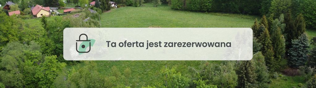 Teren budowlany + koncepcja podziałowa