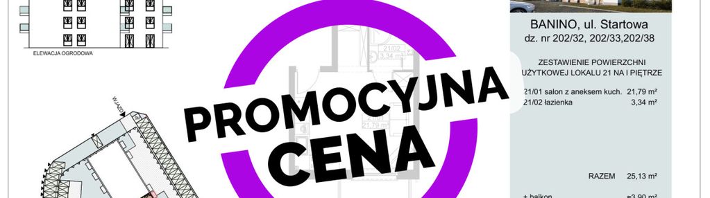 Mieszkania baniono/ deweloper/ centrum