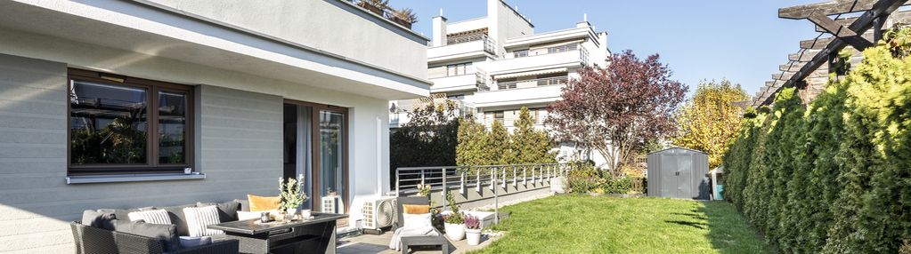 2-pokojowe mieszkanie z tarasem i 109 m² ogródkiem