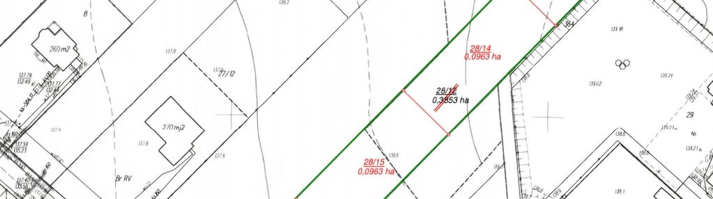 Sprzedam działki budowlane 28/13 28/14 28/15 28/16