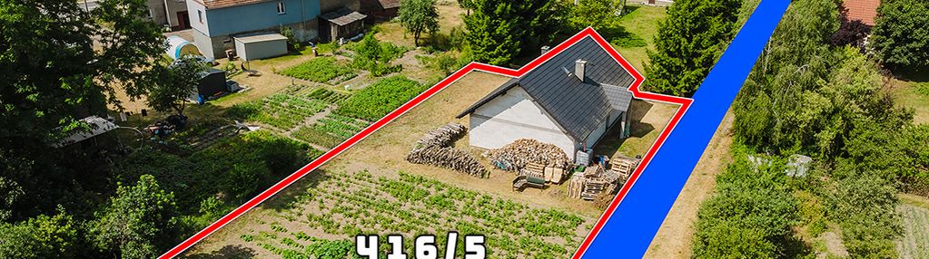 Dom stan surowy zamknięty + działka 964 m²