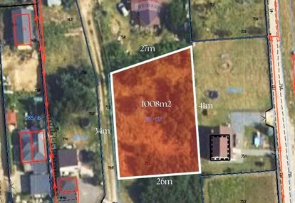 Działka budowlana 1000m2, nowe grochale