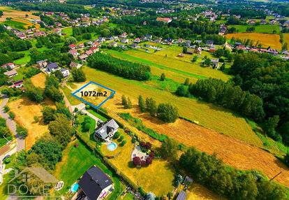 Działka budowlana 1072 m² | mszana | 5 minut a1