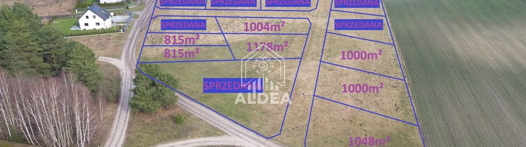 Działki budowlane 19km od bydgoszczy