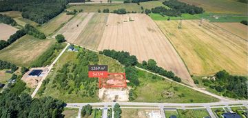 Działka o pow.1269 m2|mpzp