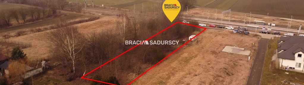 Działka budowlana 1105 m, obok ska