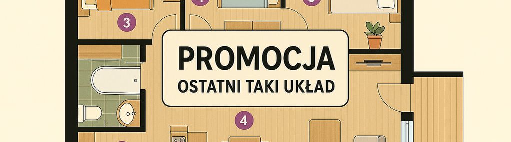 Okazja rabat siewierz jeziorna 3 pokoje 2 balkony