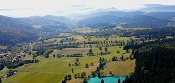 Działka z panoramicznym widokiem na góry