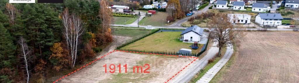 Działka budowlana pod lasem | z mpzp | 1 911 m2