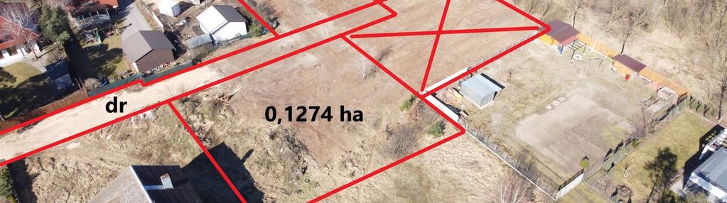 Piękna działka 1068m2 na osiedlu w nowej wsi