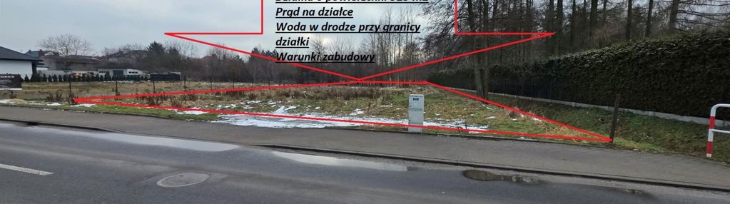 Działka z prądem i wz zd wola ul: prosta