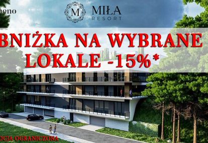 3 pokoje - 104 m2 + taras 123 m! miła resort