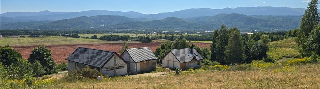 Działka z bajecznym widokiem na karkonosze!