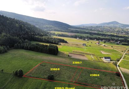 Grybów ptaszkowa 3 działki widokowe 6041 m2