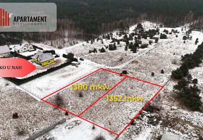 Tylko u nas! łochowice: działka pod lasem, wz, bus