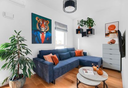 Wysokość 3 m, balkon, klima, pełne wyposażenie