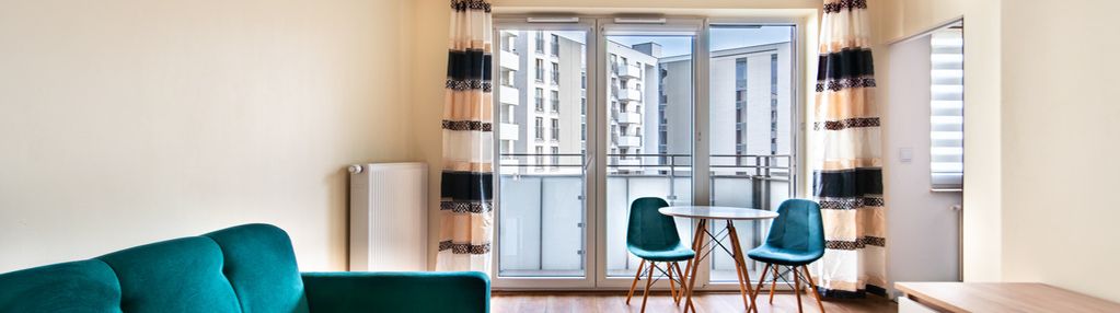 Nowoczesne studio *m. konopnickiej*28 m2-bulwary wiślane | hala forum