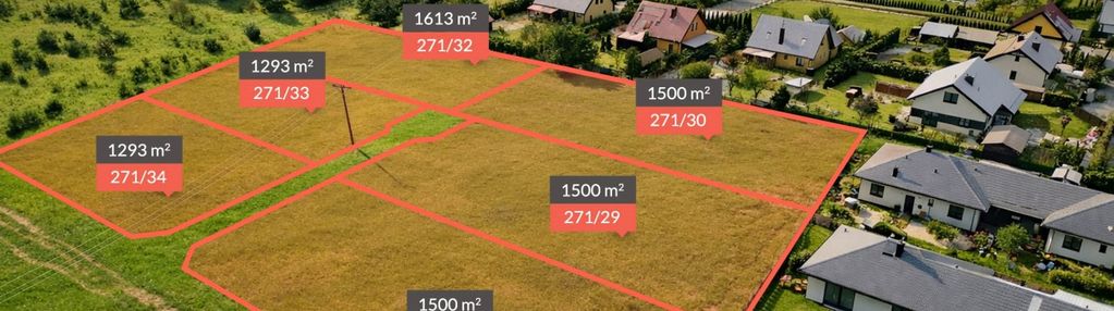 Działki z mpzp - zab. mieszkaniowa jednorodzinna
