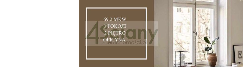 3 pokoje przy metrze