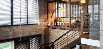 Penthouse z ogrodem na dachu na saskiej kępie.