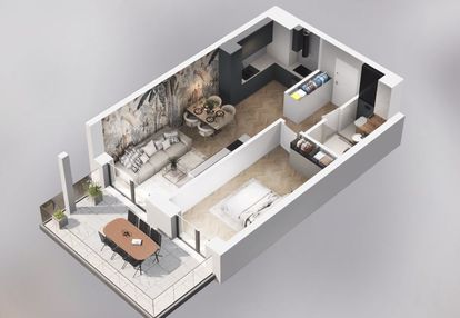 Wyjątkowe mieszkanie | 2 pokoje | ligota