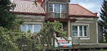 Dom, 2 bud. gosp., garaż - pow. 1 ha lub siedlisko
