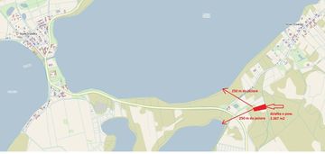 Nowe drawsko , 250 m do jeziora . działka budowlana o pow. 2367 m2