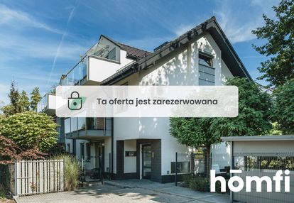 Dwupoziomowy| 2 garaże | 100 m2 ogród | 4 balkony