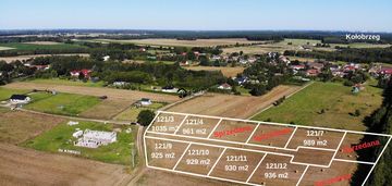 Ząbrowo działka nr 121/4 o pow. 961m2