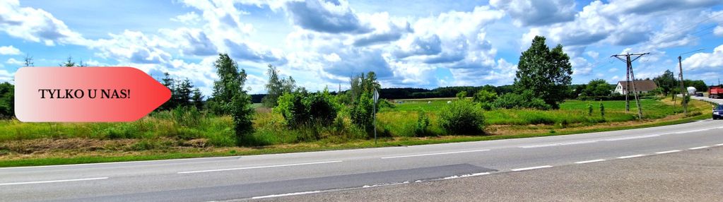 Tylko u nas! duża działka przy drodze krajowej 25!