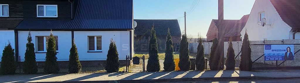 Dom bliźniak zębowice, pow. oleski