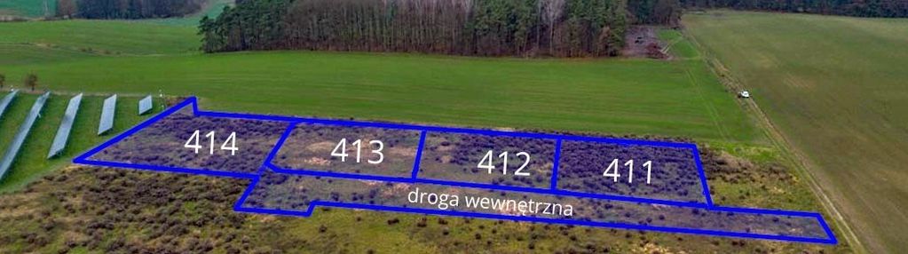 4 działki pod inwestycje developerską