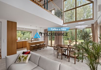 Dom przy terenach zielonych, nowoczesna bryła