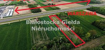 Działka inwestycyjna 5600 m2 przy s8