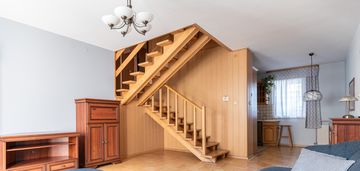 107,5 m2 na 3 poziomach, 5 pokoi, stare podgórze