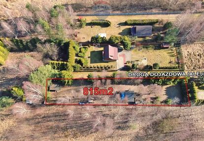 Działka rekreacyjna 815 m² – szyszki, blisko lasu