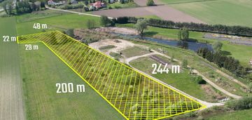 Ziałka inwestycyjna budowlano - usługowa 9968m.
