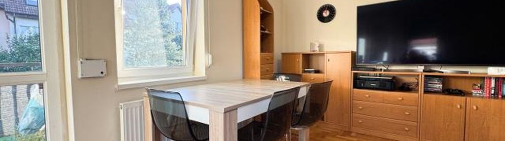 Mieszkanie 2 pok. (53,5m2), ogródek, garaż podziemny