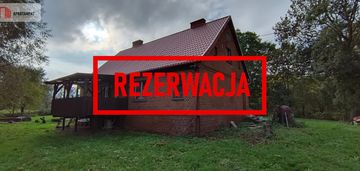 Rezerwacja dom na wsi z dużą działką – mątowy małe